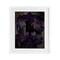 Stupell Industries Raven with Gothic Florals Framed Print Under Glass, design by Lori Mosley